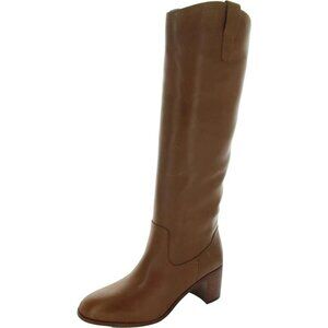Lauren Ralph Lauren Womens Clara Deep Saddle Tan Knee-High Boots 5.5M-MSRP $275